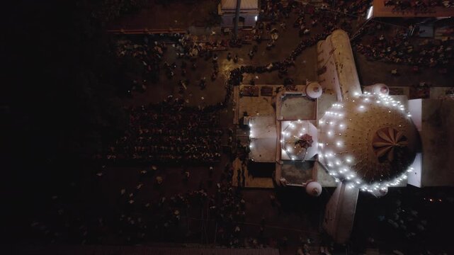 Baikunthnath Dham Temple Night View, Patna, Bihar, India