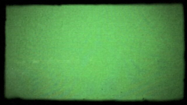 Old style film frame with retro effects flickering and distortions