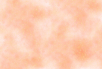 Fototapeta premium Glittering gold dust particles on transparent background