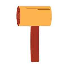 Autumn Leaf Icon in Warm Fall Colors