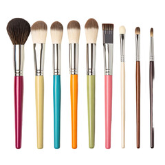 Set of Makeup Brushes