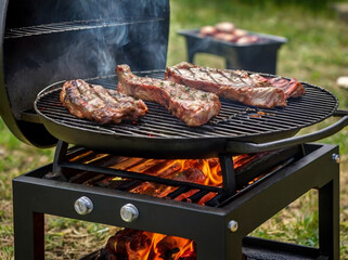 快晴のバーベキュー日和