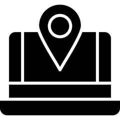 Laptop Location Icon