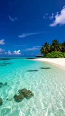 Fototapeta premium Tropical beach paradise