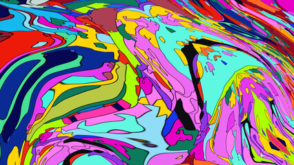 abstract colorful background with lines