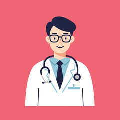 Fototapeta premium Healthcare and Medical Professionals in Digital Art