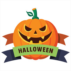 Happy Halloween. Happy Halloween text banner design template. Happy Halloween logo , Happy Halloween label, Happy Halloween sticker, Happy Halloween poster, Happy Halloween banner design.