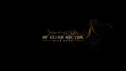 Blue Skies and Clean Air Awareness Motion Video - Powered by Adobe