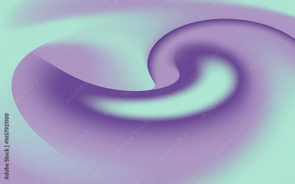 Wall mural abstract pastel gradient swirl texture background with a smooth and decorative design