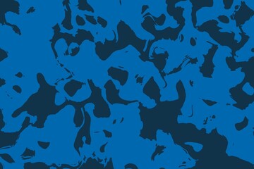 Deep Blue Watercolor Artistic Splatter Abstract Background.