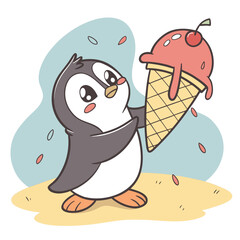 Melting Moments With a Baby Penguin
