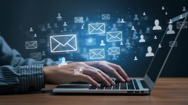 Boost Your Email Marketing: Sending Engaging Messages & Building Connections with a Powerful Laptop
