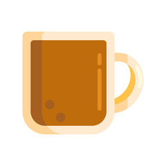 Elegant Coffee Bean and Cup Icon