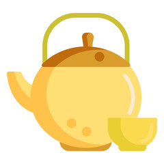 Elegant Coffee Bean and Cup Icon