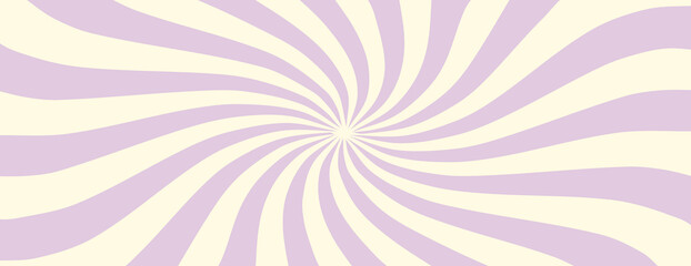  Simple colorful swirl background with stripes. Sunburst radial vector with geometric rays..