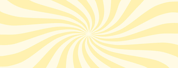  Simple colorful swirl background with stripes. Sunburst radial vector with geometric rays..
