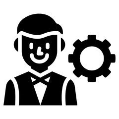 Manager Glyph Icon