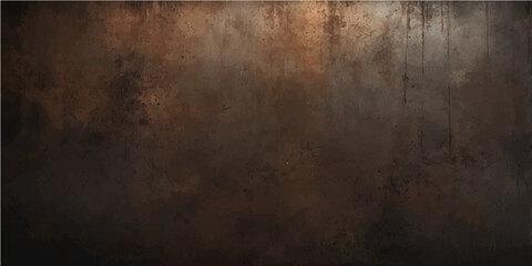 Grunge textured wood wall with a vintage dark grain pattern surface