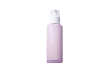 Skin care moisturizer bottle isolated on transparent background