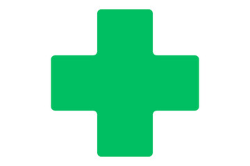 green medical symbol