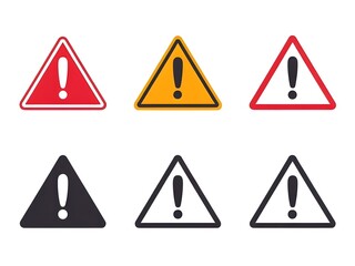 set of traffic signs