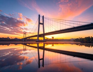 Obraz premium bridge over the river