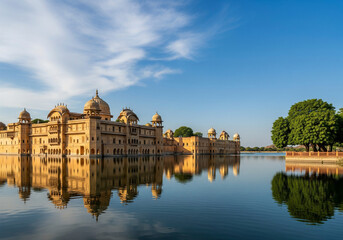 Fototapeta premium Jal Mahal Palace on Water