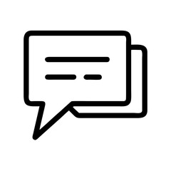 vector chat icon