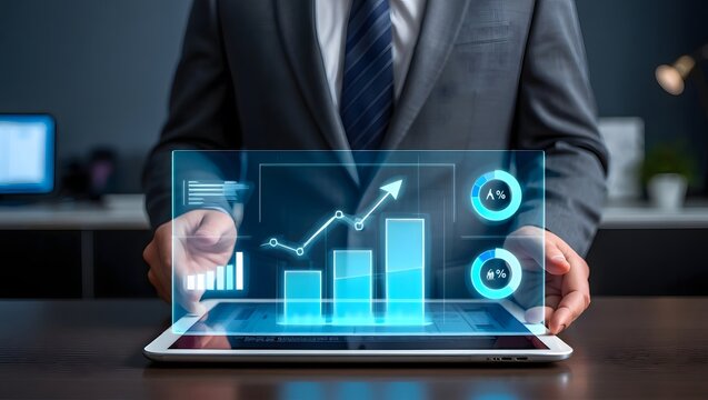 Business analysis and growth strategy using digital marketing and financial planning tools - Powered by Adobe