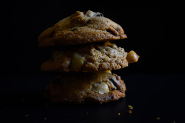 Fototapeta premium chocolate chips cookies