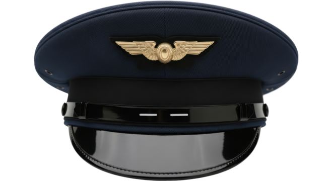 Isolated Pilot's Hat