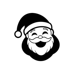 Santa claus christmas face