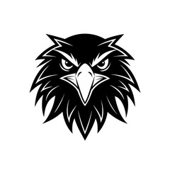 Eagle head vector design