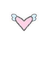 Heart with wings 