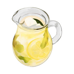 Lemon Fruit Ade Juice Design Vector Illustration