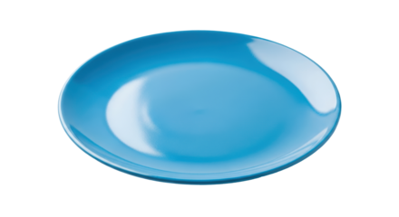 Isolated Blue Plate