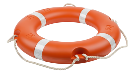 Isolated Lifebuoy