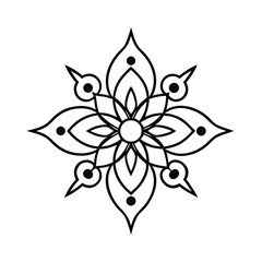 decorative element vector on white background