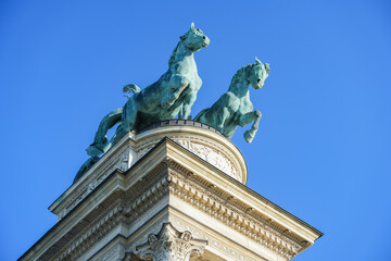 ハンガリー_ブダペスト_英雄広場