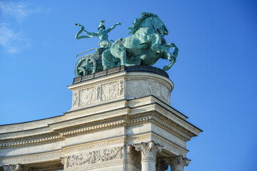 ハンガリー_ブダペスト_英雄広場