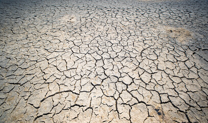 Cracked soil is creating a drought in Crimea