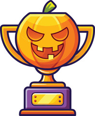 Halloween Trophy Awards Spooky Pumpkin Trophy