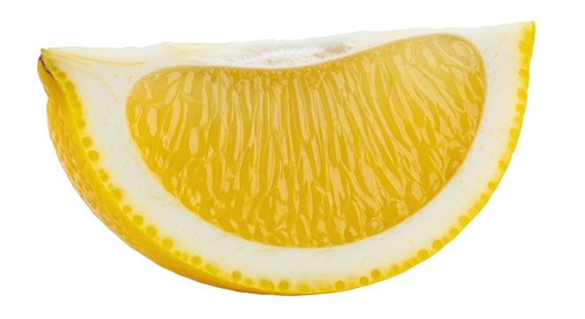 Isolated Pomelo Slice