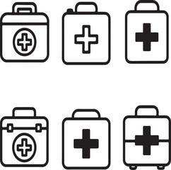 Obraz premium first aid kit box