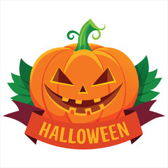 Happy Halloween. Happy Halloween text banner design template. Happy Halloween logo , Happy Halloween label, Happy Halloween sticker, Happy Halloween poster, Happy Halloween banner design.