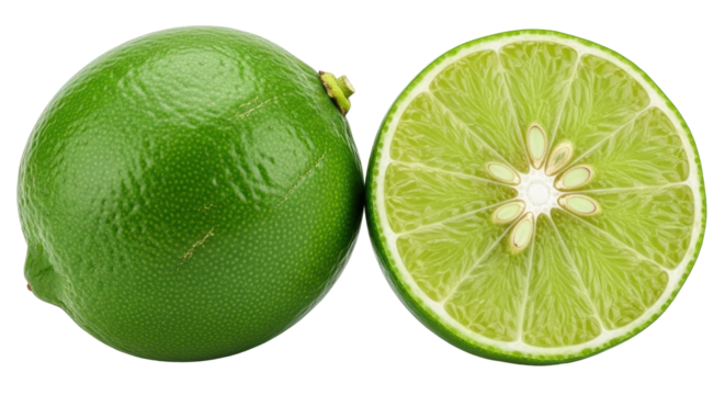 Isolated Green Lime