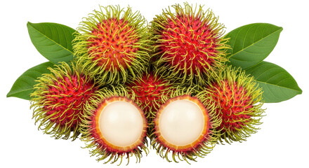 Fototapeta premium Isolated Rambutans
