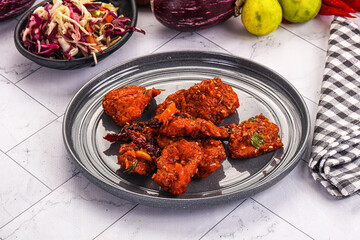 Indian cuisine - spicy Chicken 65