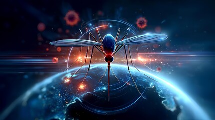 Mosquito Over Earth