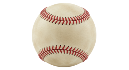 Isolated Baseball Ball